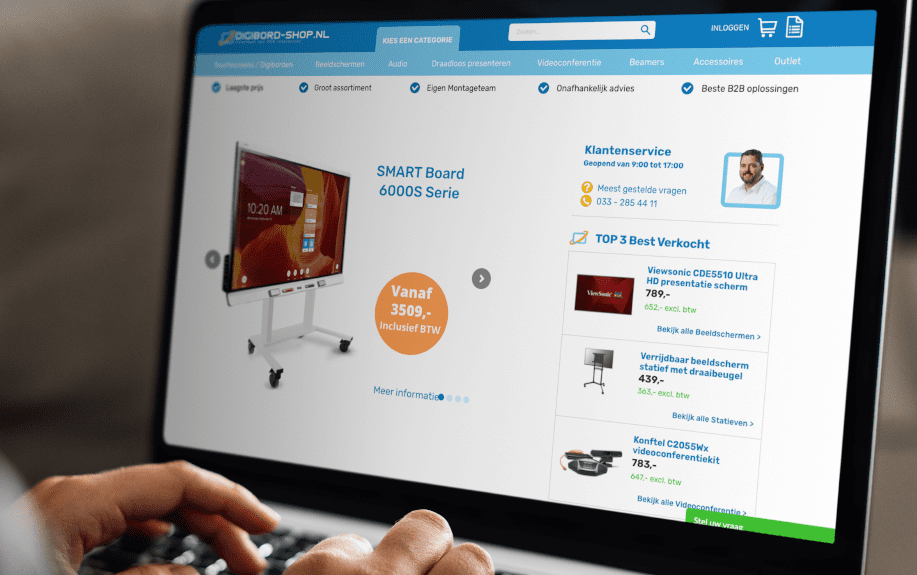 Digibord webshop