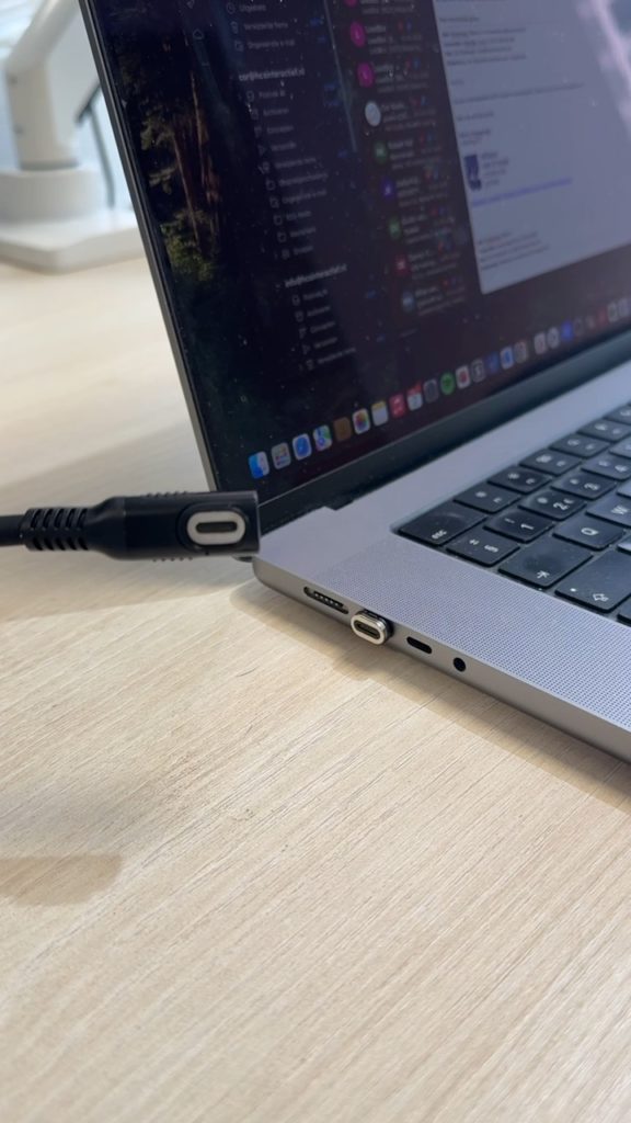 USB-C met magnetische koppeling, de ideale alles in één kabel voor uw laptop