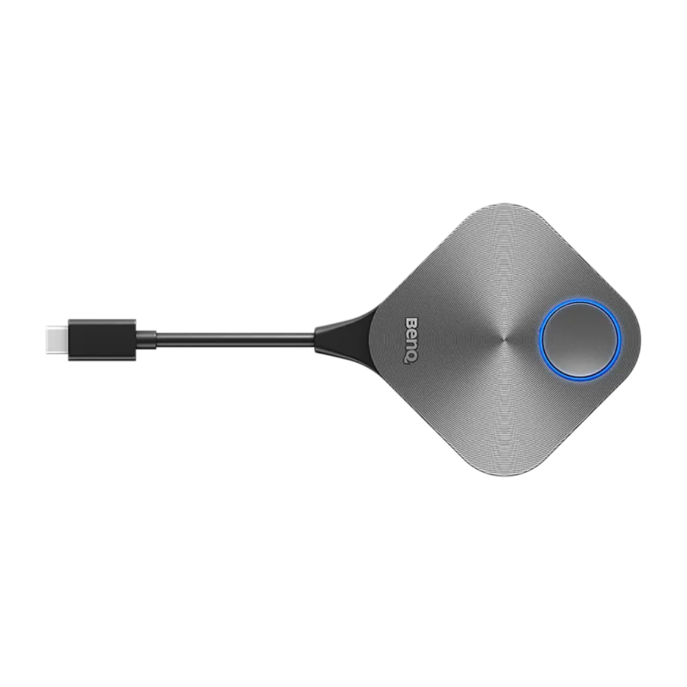 Bovenaanzicht van de BenQ TWY31 InstaShare Button met USB-C-aansluiting